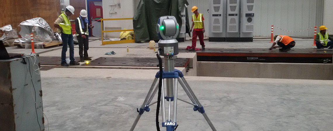 Large Volume Inspection with Laser Tracker